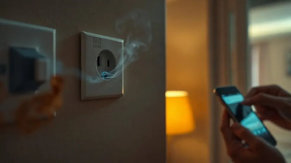 Burning Smell, Sparking or Buzzing From a Socket or Fuse Box