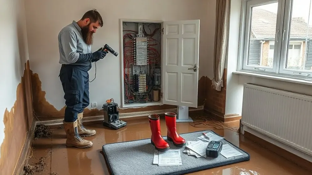 Flood-Damaged Electrics in Hartley