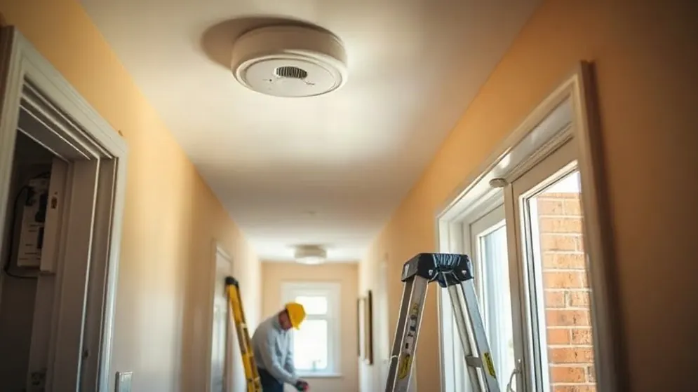 Mains Smoke and Heat Alarm Installation in Hartley