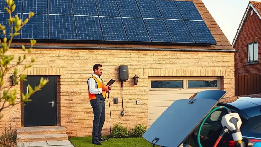 Solar Panels and Battery Storage in Hartley